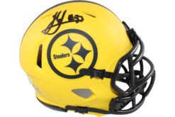Jack Sawyer Autographed Pittsburgh Steelers Rave Mini Helmet Beckett 51636