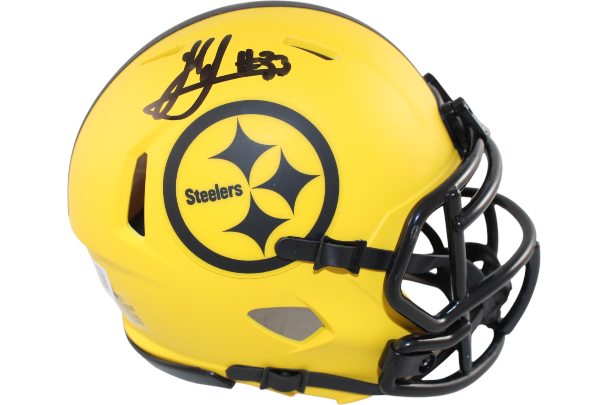 Jack Sawyer Autographed Pittsburgh Steelers Rave Mini Helmet Beckett 51636 1 Jack Sawyer Autographed Pittsburgh Steelers Rave Mini Helmet Beckett 51636