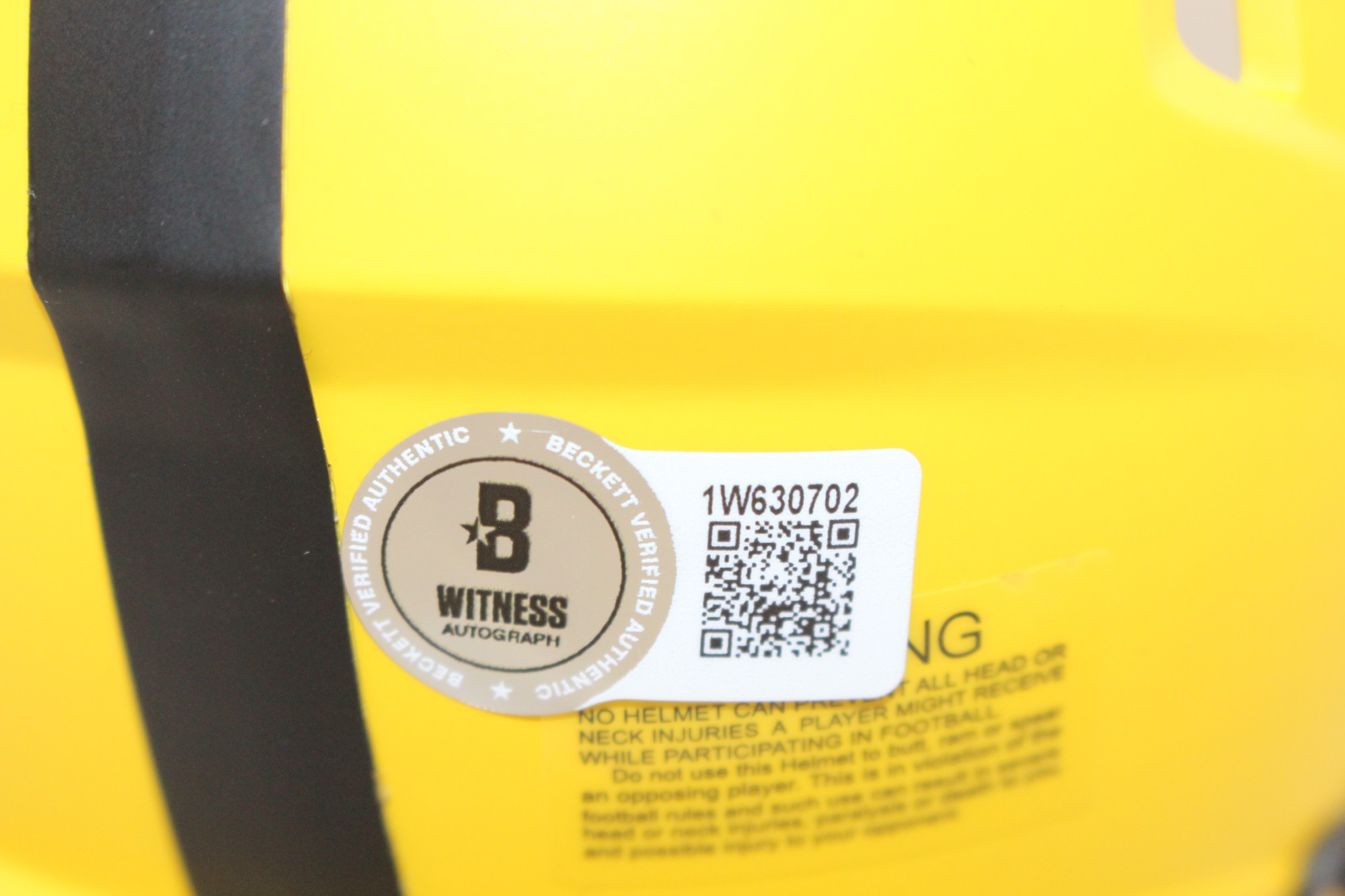 Jack Sawyer Autographed Pittsburgh Steelers Rave Mini Helmet Beckett 51636 4 Jack Sawyer Autographed Pittsburgh Steelers Rave Mini Helmet Beckett 51636