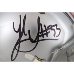 Jack Sawyer Autographed Ohio State Buckeyes Speed Mini Helmet Beckett 49624