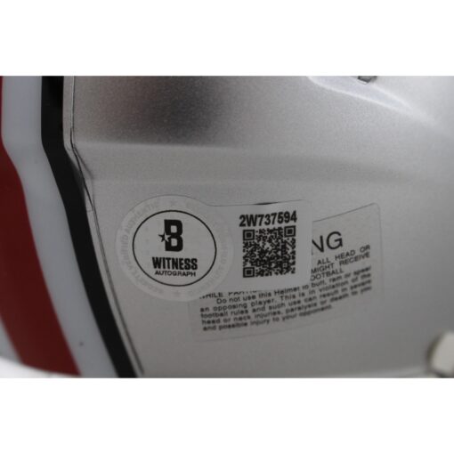 Jack Sawyer Autographed Ohio State Buckeyes Speed Mini Helmet Beckett 49624