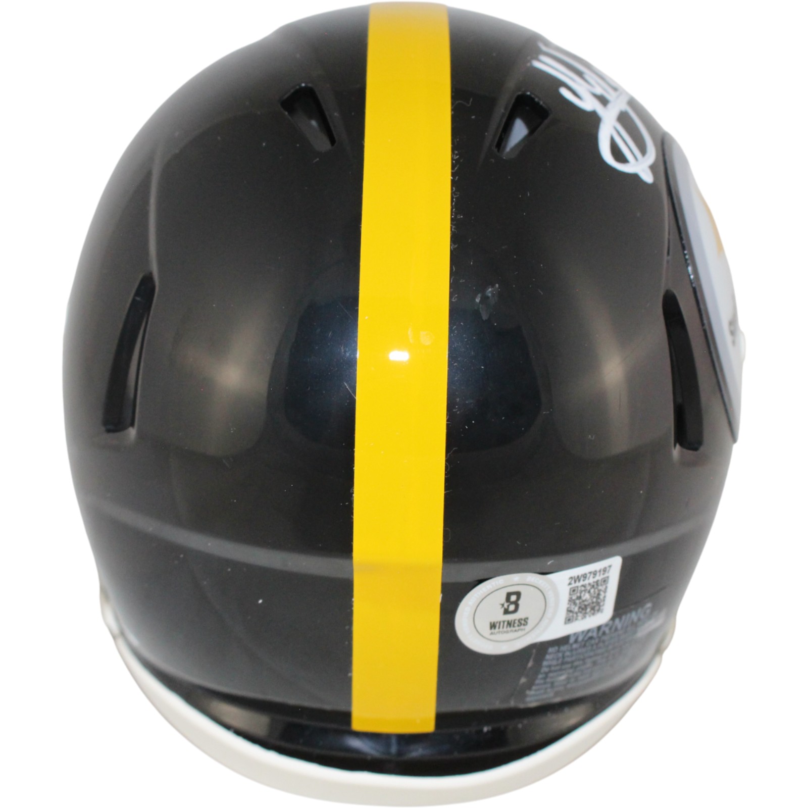 Jack Sawyer Autographed Pittsburgh Steelers Mini Helmet Beckett Witness 51654 3 Jack Sawyer Autographed Pittsburgh Steelers Mini Helmet Beckett Witness 51654