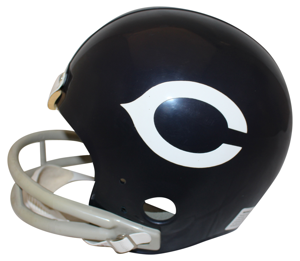 Gale Sayers Autographed/Signed Chicago Bears F/S 2 Bar Helmet JSA