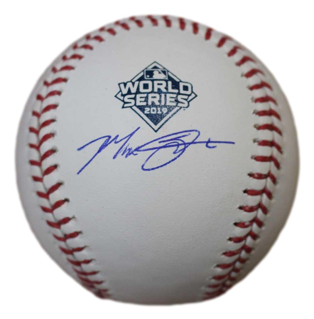 Max Scherzer Signed Washington Nationals 2019 World Series Baseball MLB 29957