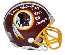 Mark Schlereth Signed Washington Redskins VSR4 Mini Helmet Beckett