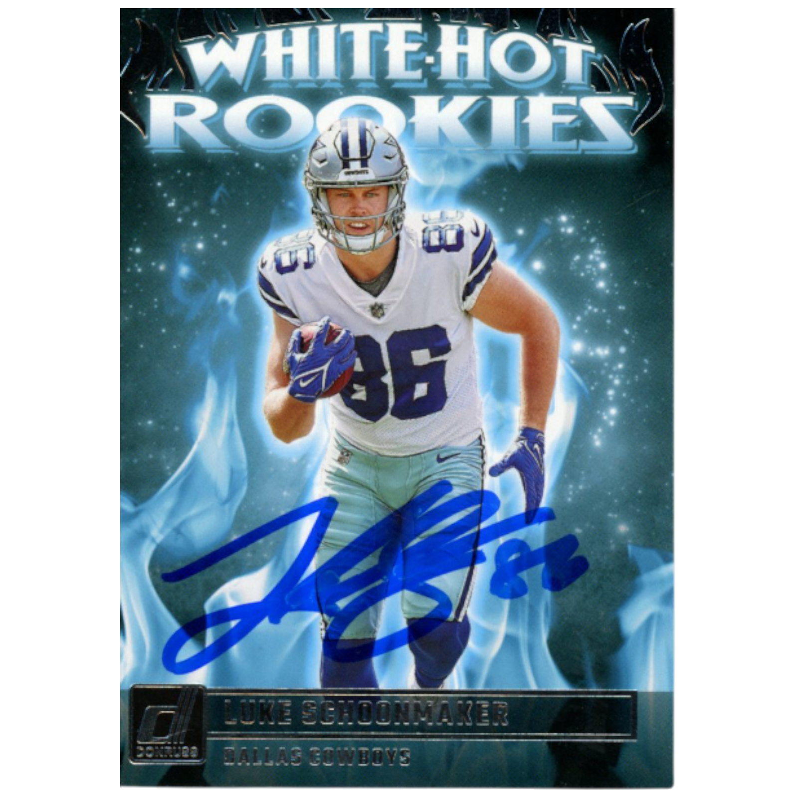 Luke Schoonmaker Autographed 2023 Donruss #WHR-9 Trading Card Beckett 59409