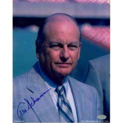 Tex Schramm Autographed Dallas Cowboys 8x10 Photo Mounted Memories 51521