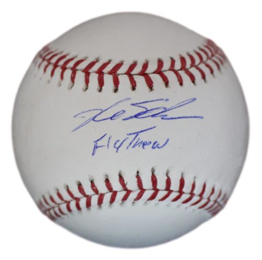 Kyle Schwarber Autographed Chicago Cubs OML Baseball Fly The W JSA 24711