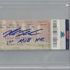 Kyle Schwarber Autographed/Signed Chicago Cubs Ticket 1st MLB HR BAS Slab 25285