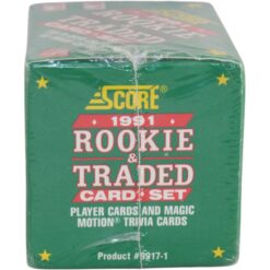 1991 Score Baseball Rookies and Traded Factory Sealed Set 110 Cards 56573