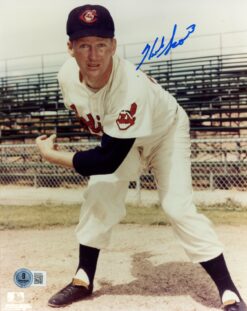 Herb Score Autographed/Signed Cleveland Indians 8x10 Photo Beckett 57316