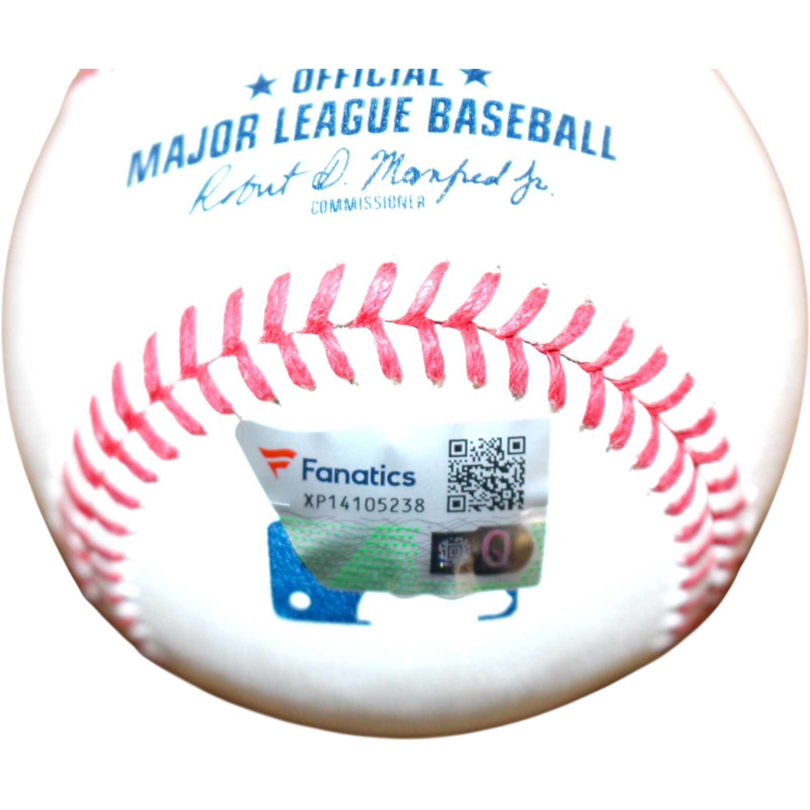 Corey Seager Autographed Texas Rangers OML Baseball Go Rangers Fanatics 54482