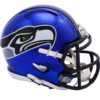 Seattle Seahawks Chrome Speed Mini Helmet New In Box 11883