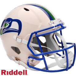 Seattle Seahawks Retro Riddell Full Size Replica Helmet New In Box 55612