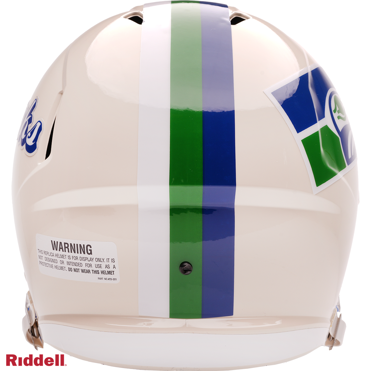 Seattle Seahawks Retro Riddell Full Size Replica Helmet New In Box 55612 2 Seattle Seahawks Retro Riddell Full Size Replica Helmet New In Box 55612