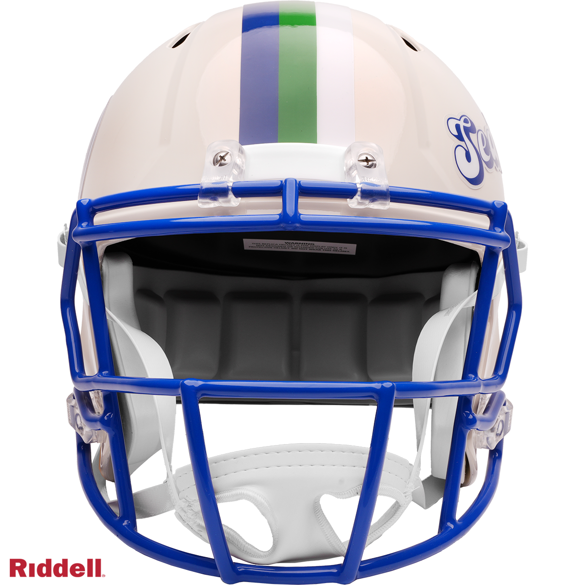 Seattle Seahawks Retro Riddell Full Size Replica Helmet New In Box 55612 3 Seattle Seahawks Retro Riddell Full Size Replica Helmet New In Box 55612