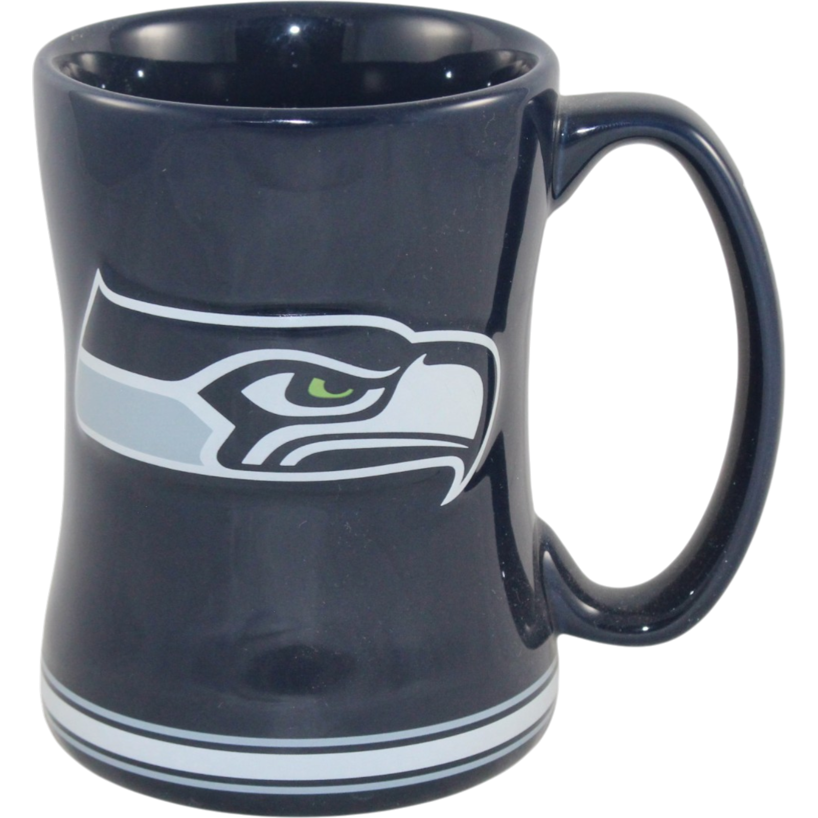 Seattle Seahawks 14oz Relief Mug Drink Ware New 12970 3 Seattle Seahawks 14oz Relief Mug Drink Ware New 12970