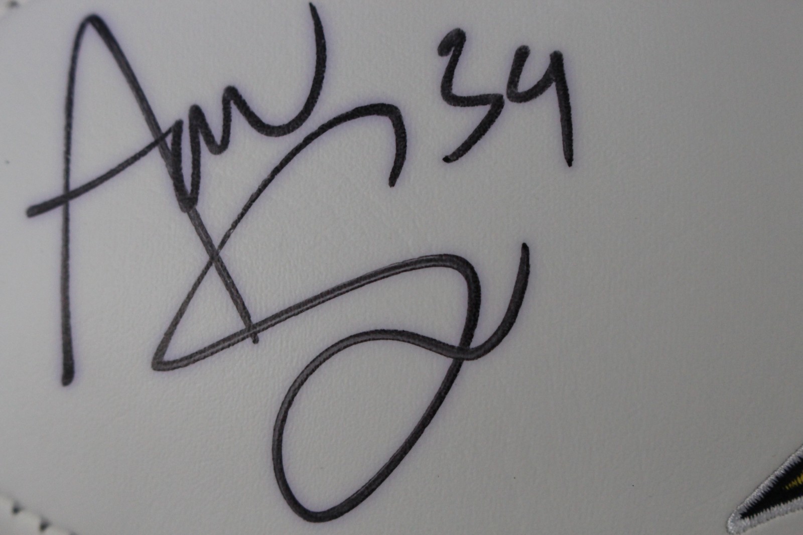 Andrew Sendejo Autographed/Signed Minnesota Vikings Logo Football SKOL DEN 59387 2 Andrew Sendejo Autographed/Signed Minnesota Vikings Logo Football SKOL DEN 59387