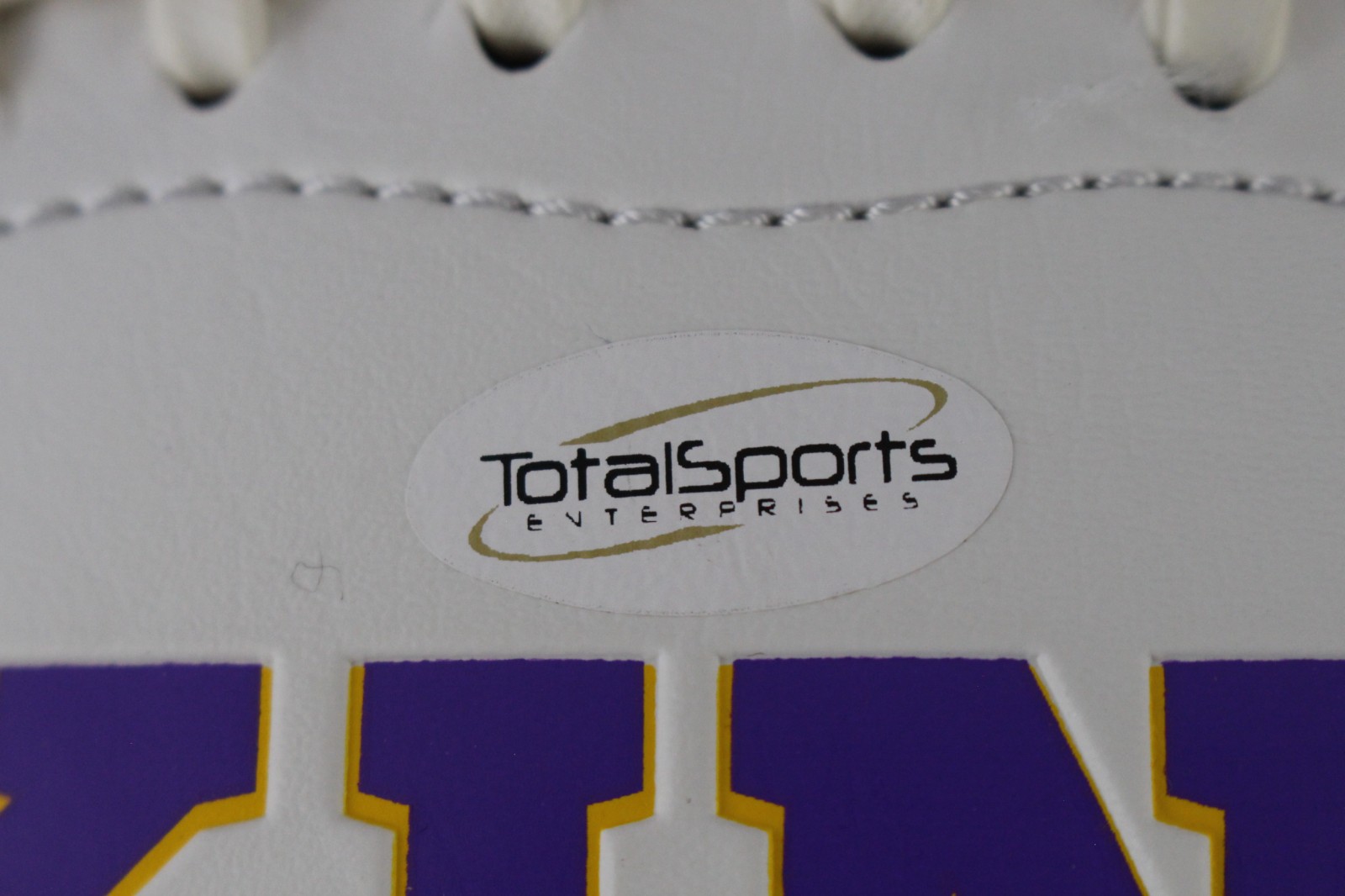 Andrew Sendejo Autographed/Signed Minnesota Vikings Logo Football SKOL DEN 59387 5 Andrew Sendejo Autographed/Signed Minnesota Vikings Logo Football SKOL DEN 59387