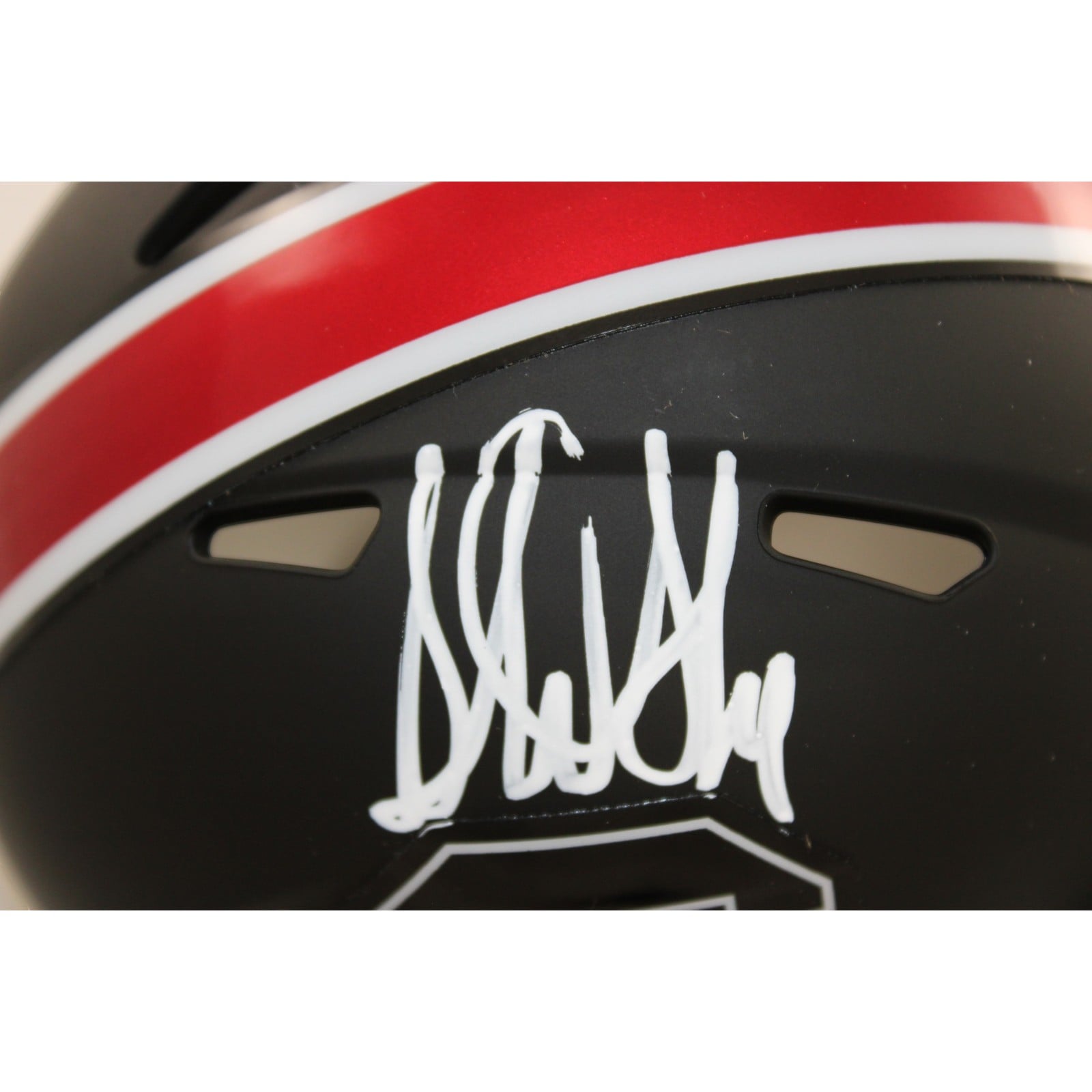 Sterling Sharpe Signed South Carolina Gamecocks Matte Black Mini Beckett 58530 2 Sterling Sharpe Signed South Carolina Gamecocks Matte Black Mini Beckett 58530