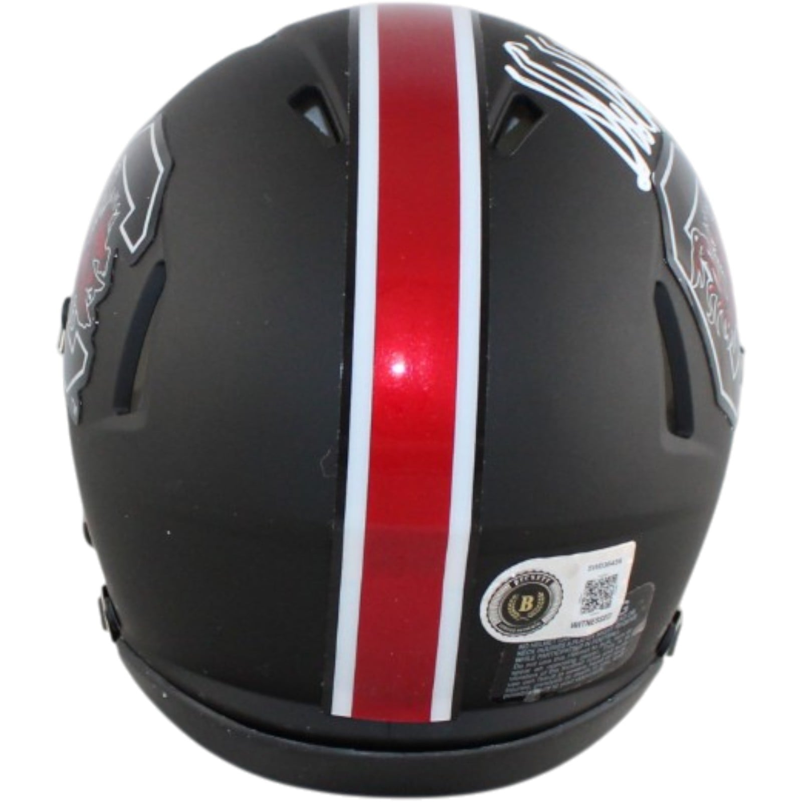Sterling Sharpe Signed South Carolina Gamecocks Matte Black Mini Beckett 58530 3 Sterling Sharpe Signed South Carolina Gamecocks Matte Black Mini Beckett 58530