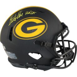 Sterling Sharpe Signed Green Bay Packers Pro Eclipse Helmet HOF Beckett 53911