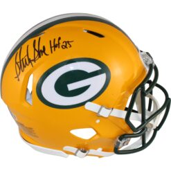 Sterling Sharpe Autographed Green Bay Packers Authentic Helmet HOF Beckett 53912