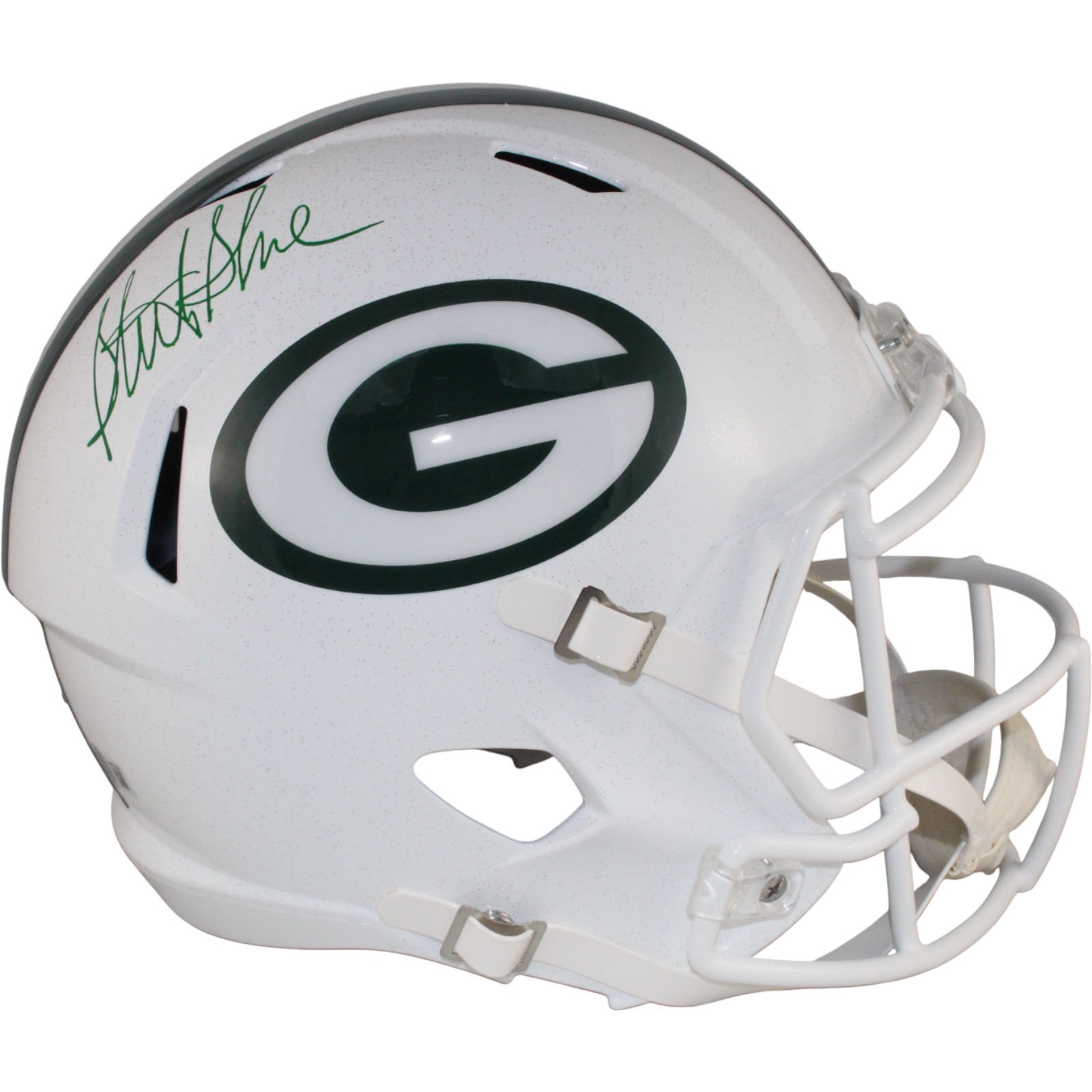 Sterling Sharpe Autographed Green Bay Packers F/S 24 Alt Helmet Beckett W 53903