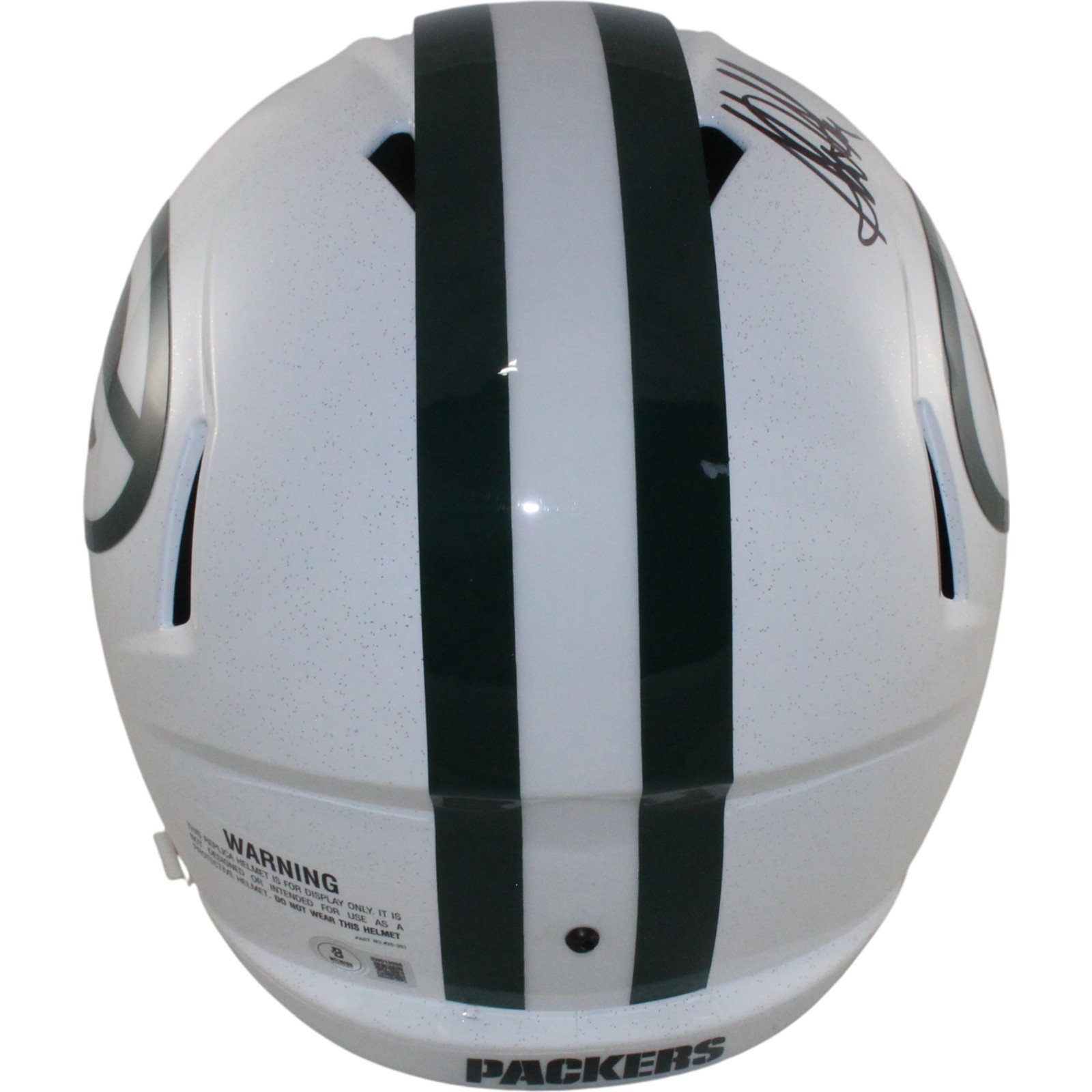 Sterling Sharpe Autographed Green Bay Packers F/S 24 Alt Helmet Beckett W 54975 3 Sterling Sharpe Autographed Green Bay Packers F/S 24 Alt Helmet Beckett W 54975