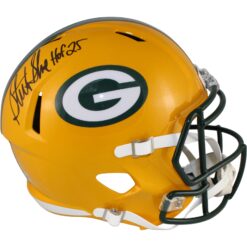 Sterling Sharpe Autographed Green Bay Packers F/S Helmet HOF Beckett W 53898