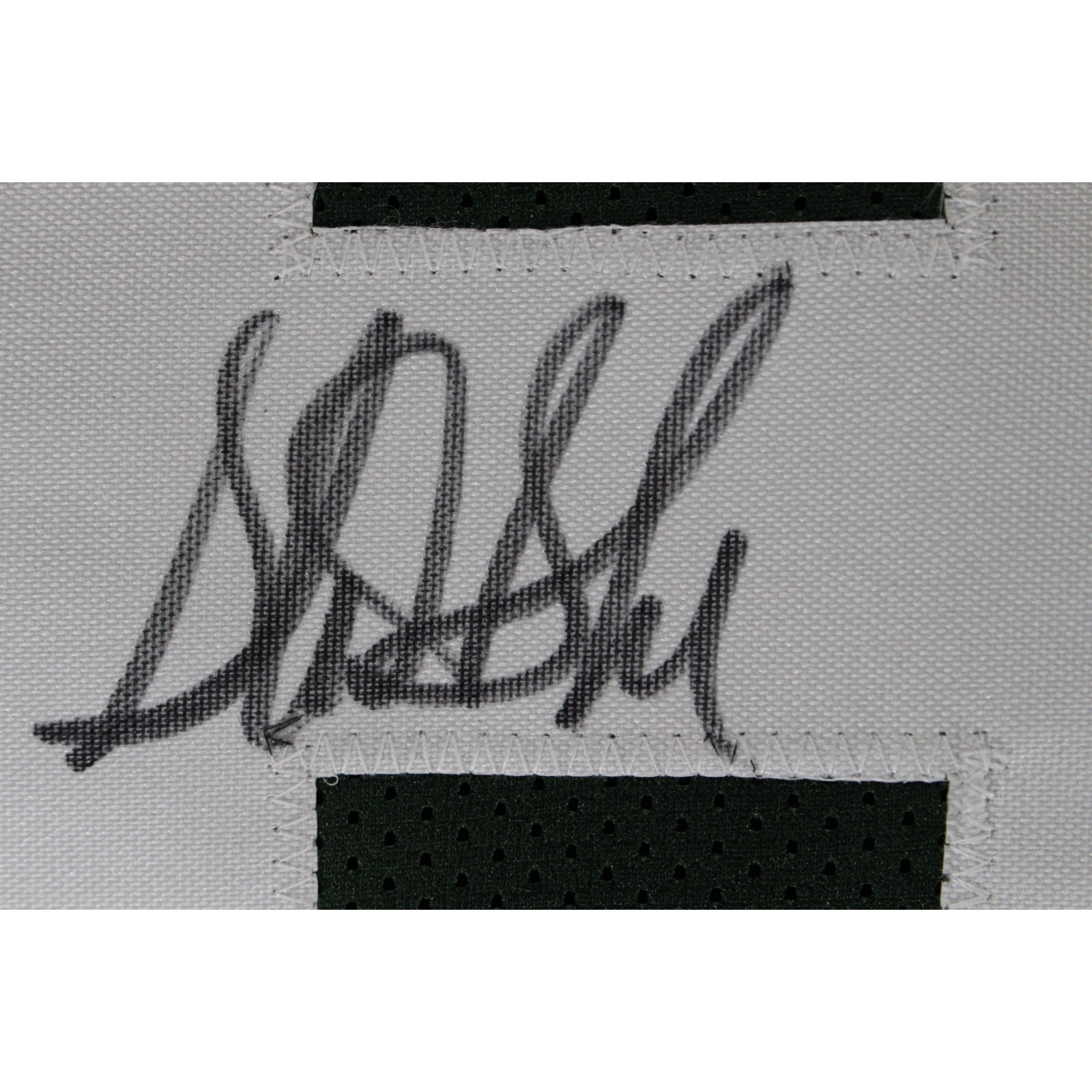 Sterling Sharpe Autographed/Signed Pro Style XL Green Jersey HOF Beckett W 53871