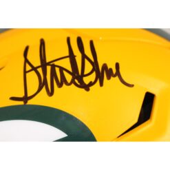 Sterling Sharpe Autographed Green Bay Packers Mid-Size Midi Helmet Beckett 53875