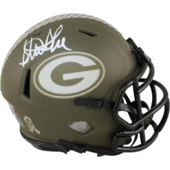 Sterling Sharpe Autographed Green Bay Packers 22 STS Mini Helmet Beckett W 53882