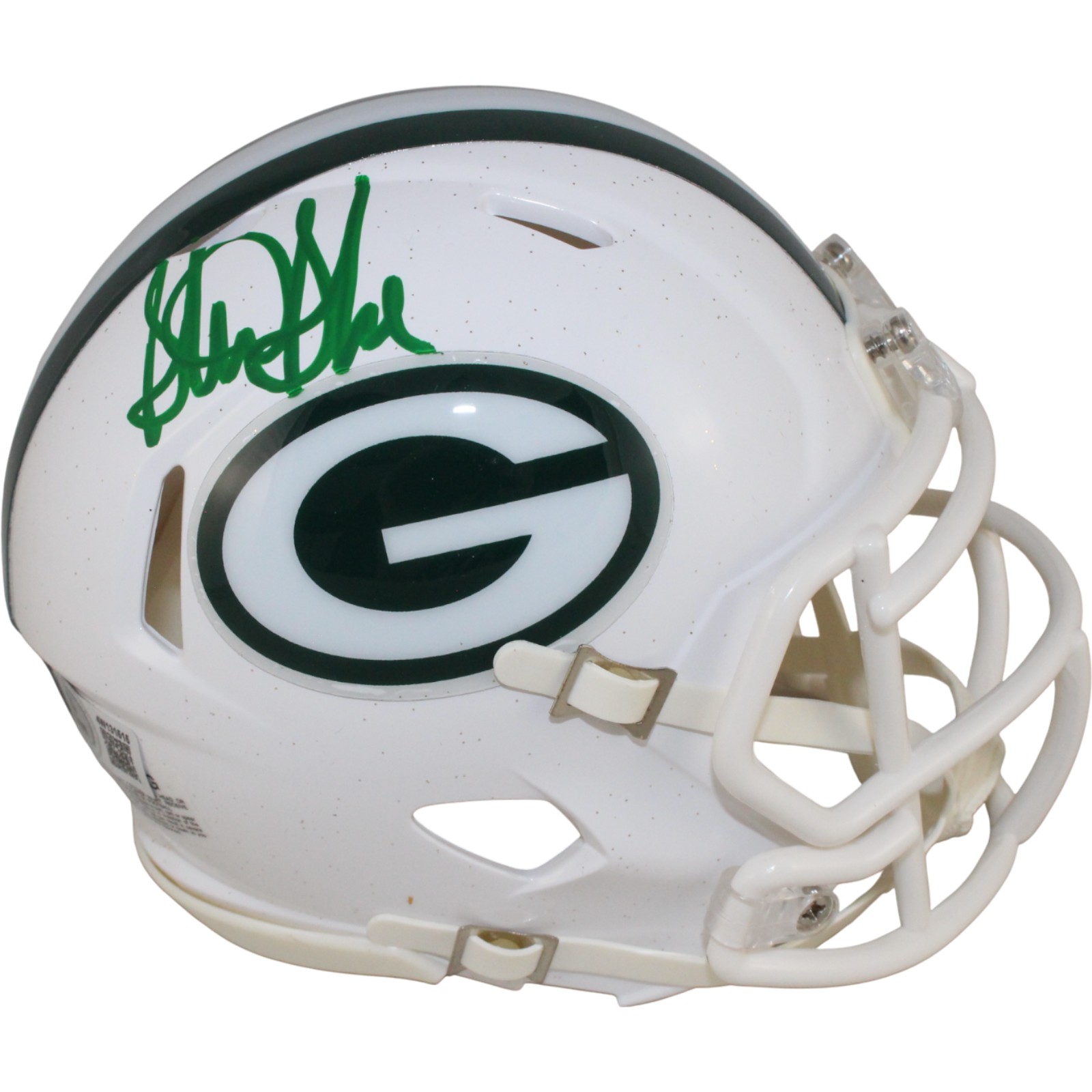 Sterling Sharpe Autographed Green Bay Packers 24 Alt Mini Helmet Beckett W 53893
