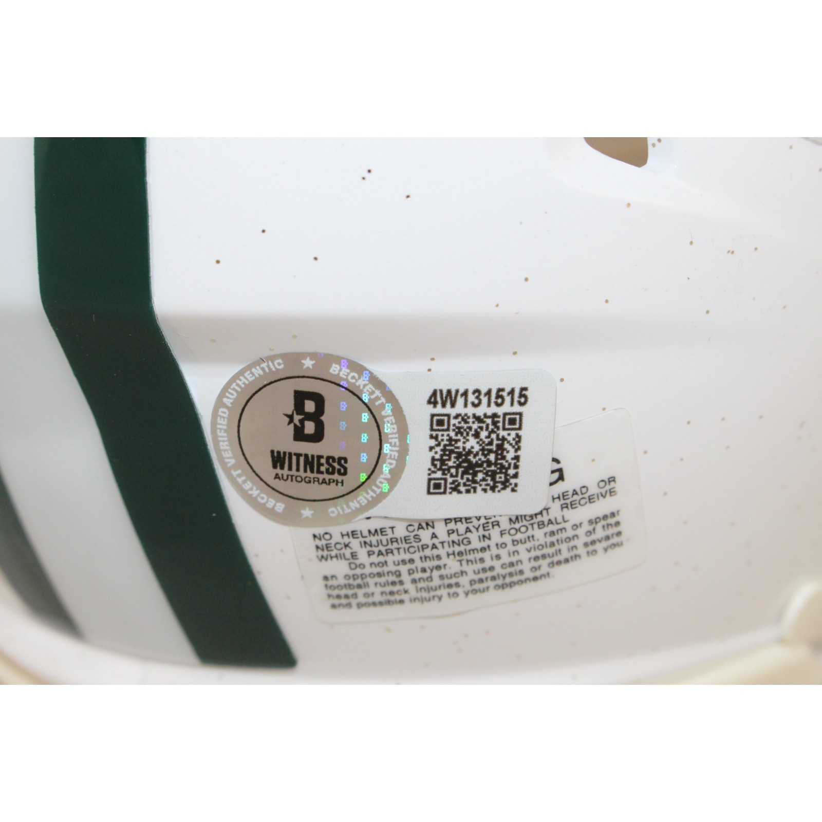 Sterling Sharpe Autographed Green Bay Packers 24 Alt Mini Helmet Beckett W 53893 4 Sterling Sharpe Autographed Green Bay Packers 24 Alt Mini Helmet Beckett W 53893