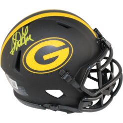 Sterling Sharpe Autographed Green Bay Packers Eclipse Mini Helmet Beckett 53884