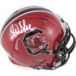 Sterling Sharpe Autographed South Carolina Gamecocks Mini Helmet Beckett 53880