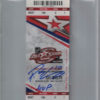 Patrick Sharp Autographed 2011 NHL All Star Game Ticket MVP BAS Slab 25289