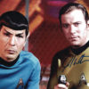 William Shatner Autographed/Signed Star Trek Captain Kirk 8x10 Photo JSA 25390