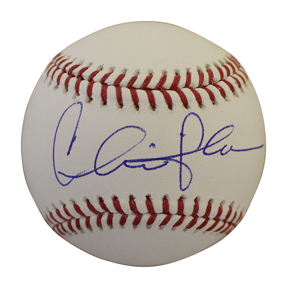 Charlie Sheen Autographed/Signed Major League OML Baseball JSA
