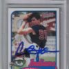 Charlie Sheen Signed Major League 2014 Topps Archives BGS 9 BAS 10 Slab 26030
