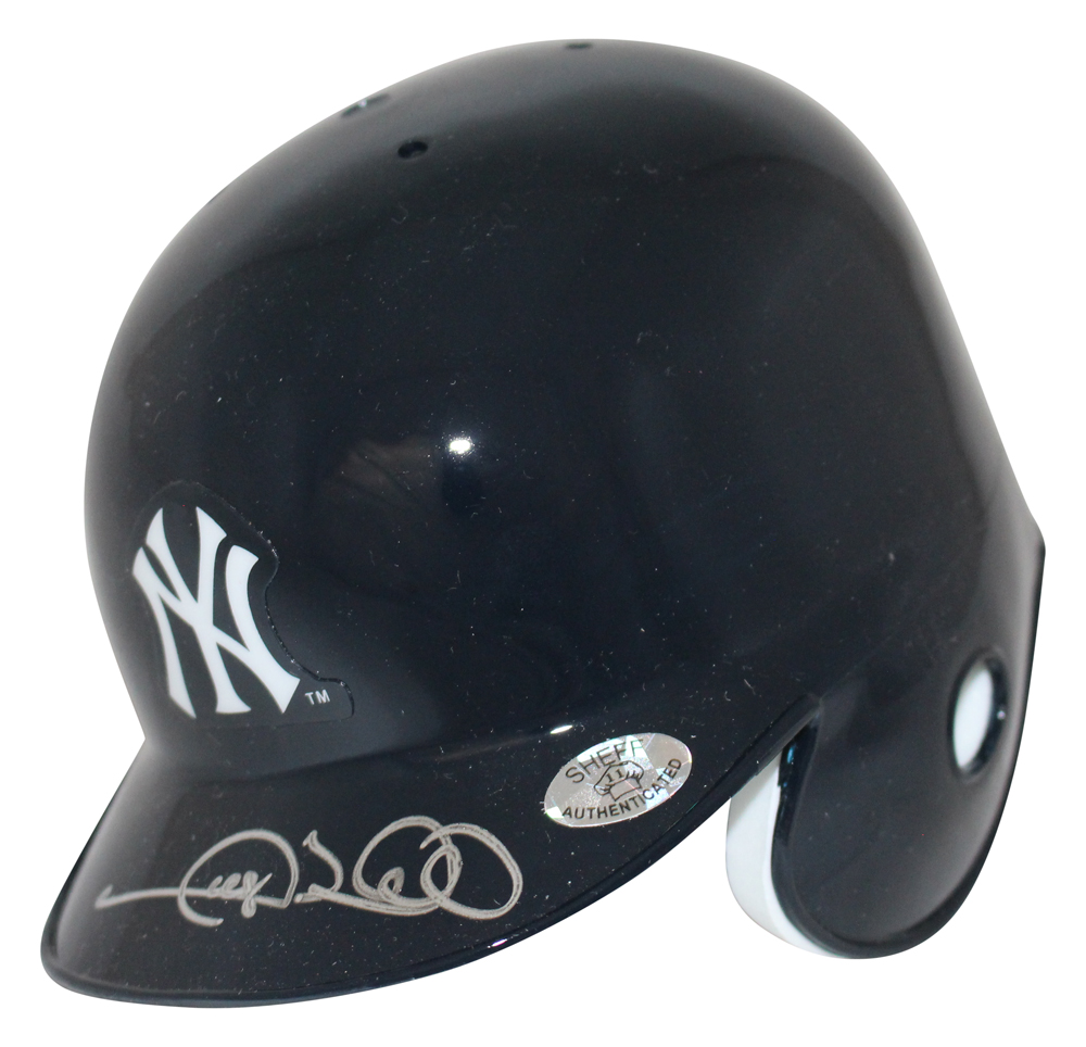 Gary Sheffield Autographed New York Yankees Mini Batting Helmet BAS