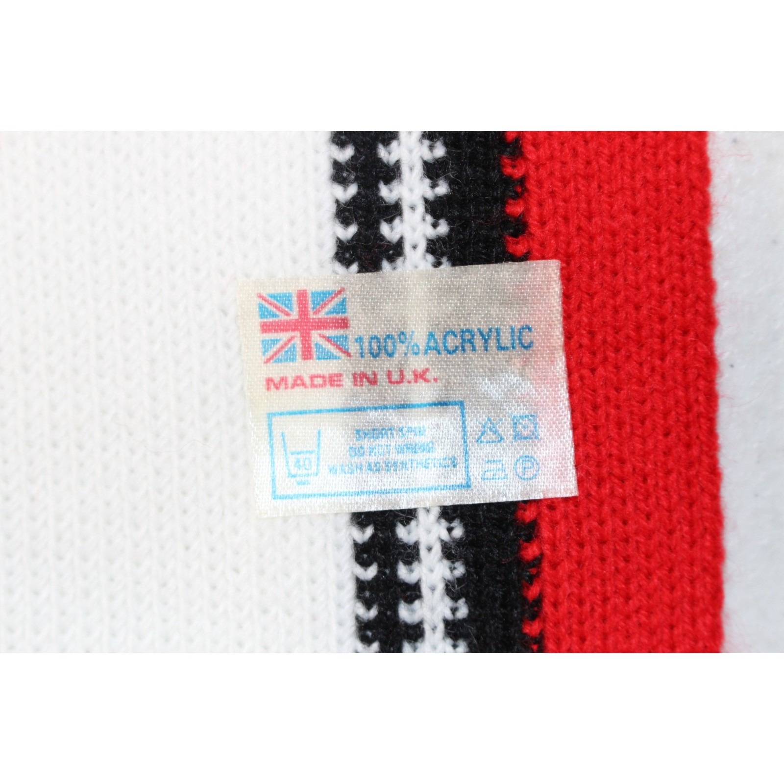 Sheffield United F.C Sheffield United F.C. Vintage Acrylic Red Fan Scarf Soccer Collectibles 57486
