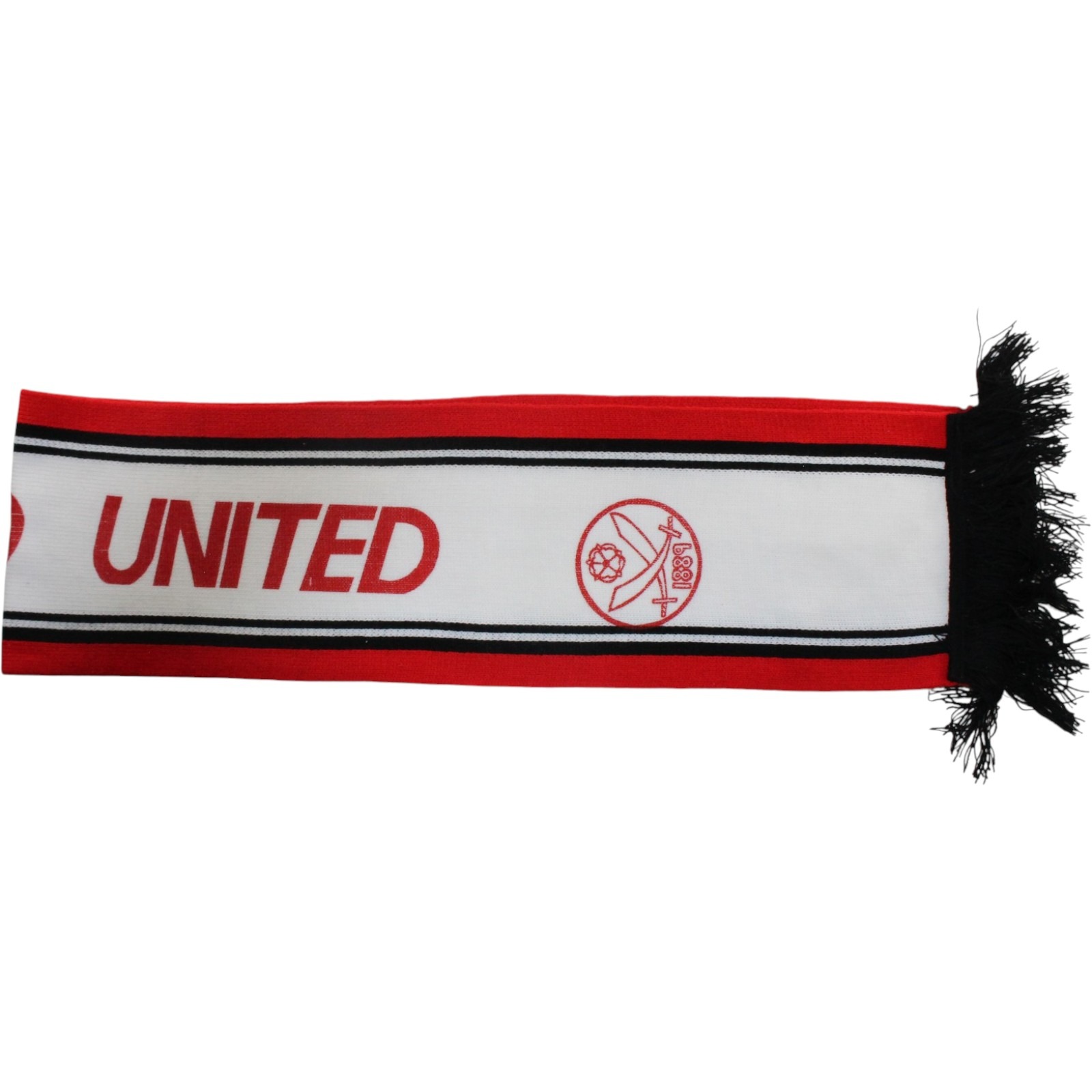 Sheffield United F.C Sheffield United F.C. Vintage Acrylic Red Fan Scarf Soccer Collectibles 57486
