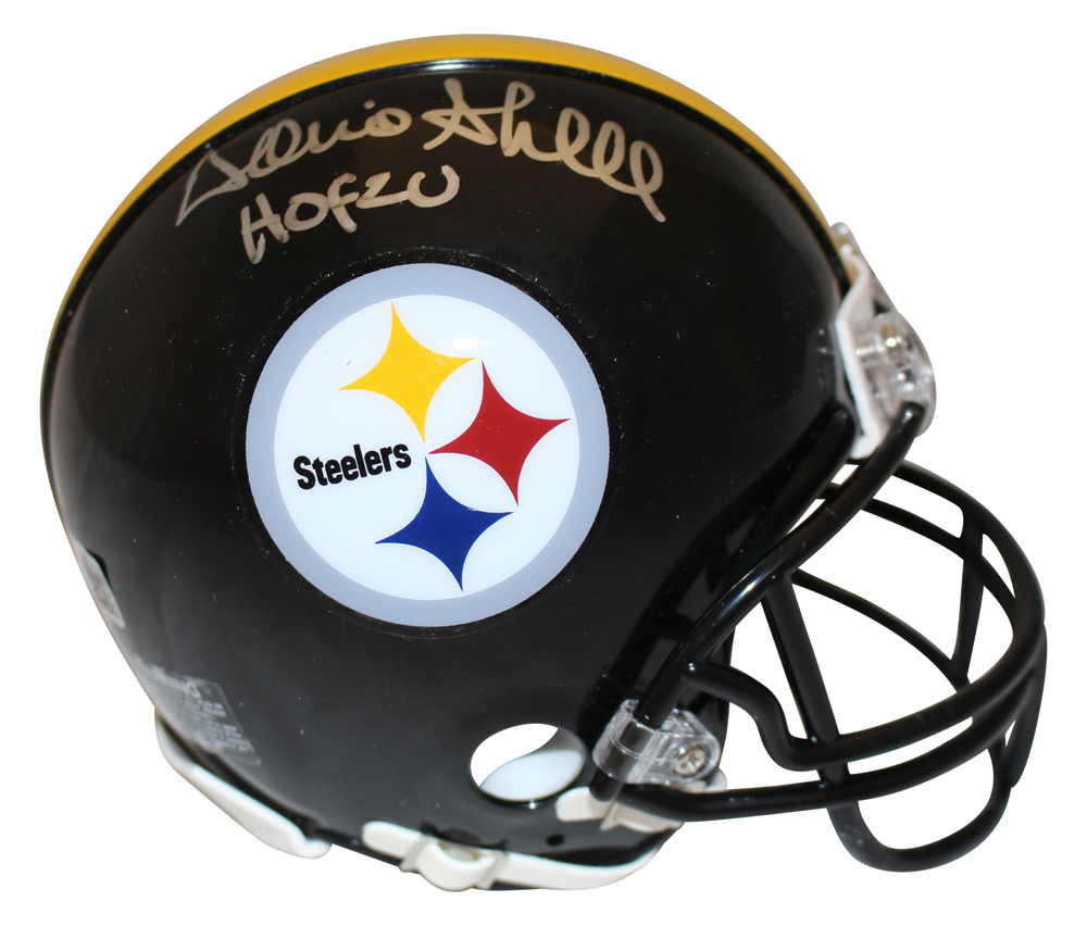 Donnie Shell Signed Pittsburgh Steelers VSR4 Mini Helmet HOF Beckett