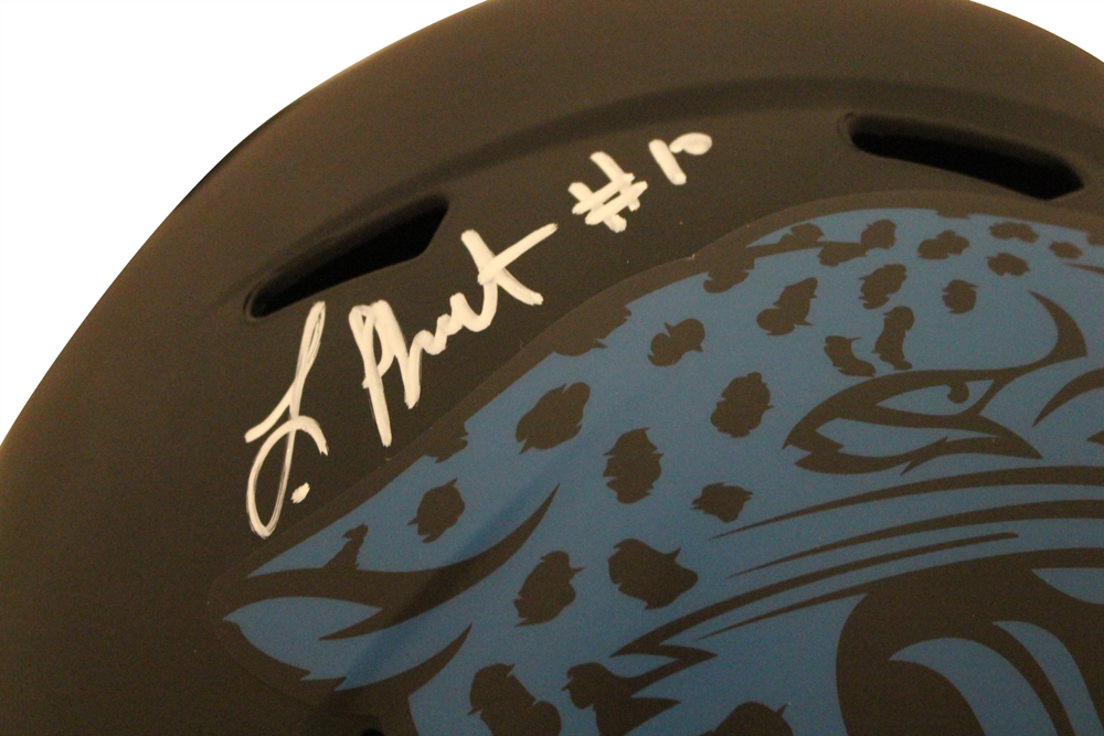 Laviska Shenault Autographed Jacksonville Jaguars Eclipse Helmet BAS 28080