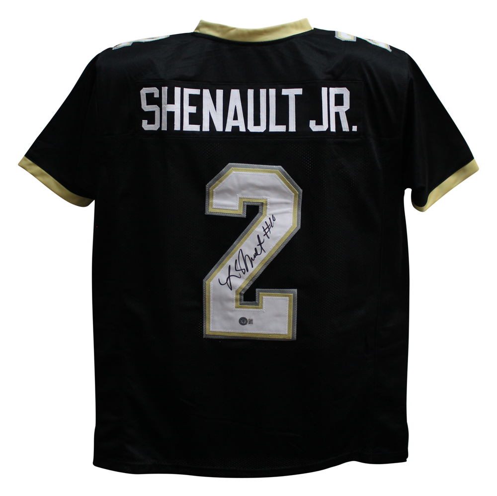 Laviska Shenault Autographed/Signed College Style Black XL Jersey Beckett