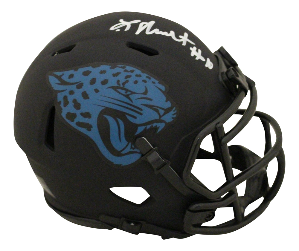 Laviska Shenault Autographed Jacksonville Jaguars Eclipse Mini Helmet BAS 28085