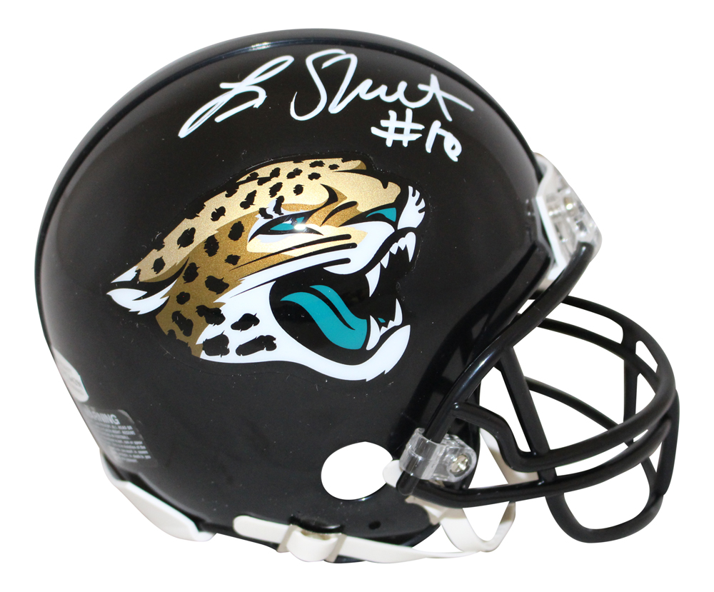 Laviska Shenault Autographed/Signed Jacksonville Jaguars Mini Helmet BAS 28076