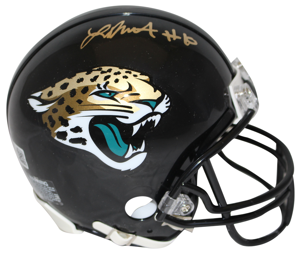 Laviska Shenault Signed Jacksonville Jaguars VSR4 Mini Helmet Beckett